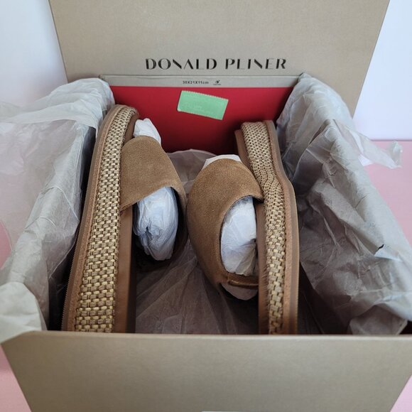 DONALD PLINER Aneeta Wedge Slip-on Sandals- Women’s Size 9.5M -Saddle Color⭐ - Picture 15 of 16